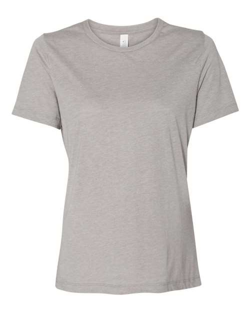 BELLA + CANVAS Women’s Relaxed Fit Triblend Tee in Athletic Grey Triblend
