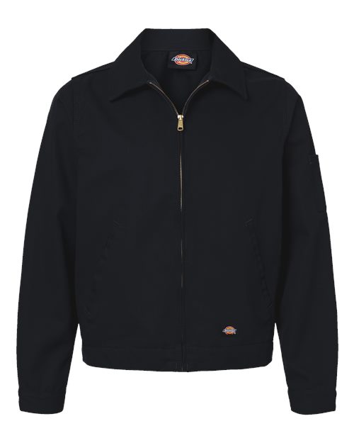 Dickies Men's Unlined Industrial Eisenhower Jacket in Black