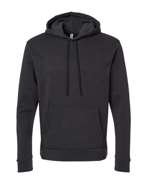 Next Level Unisex Malibu Hooded Sweatshirt in Heather Black