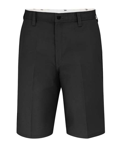 Dickies Men's 11" Industrial Flat Front Shorts in Black