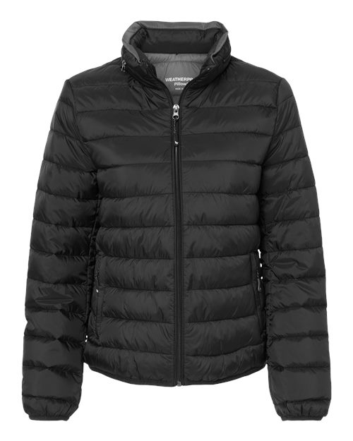 Weatherproof Women's PillowPac Puffer Jacket in Black
