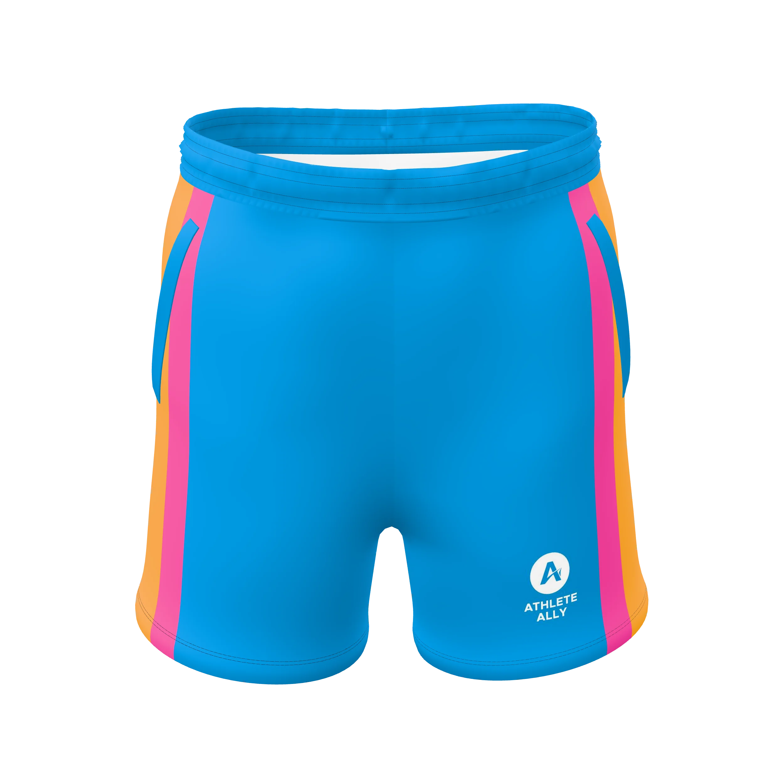 Zuniformers Women's/Girls Pocket Short 5″ Inseam, front view
