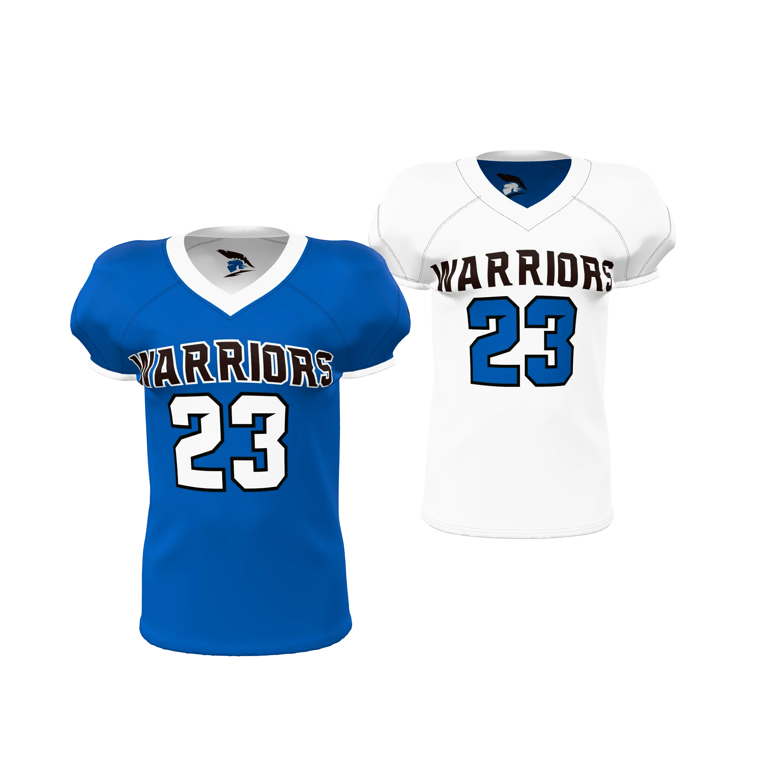 Zuniformers Football Jersey Reversible 2-Ply, front view
