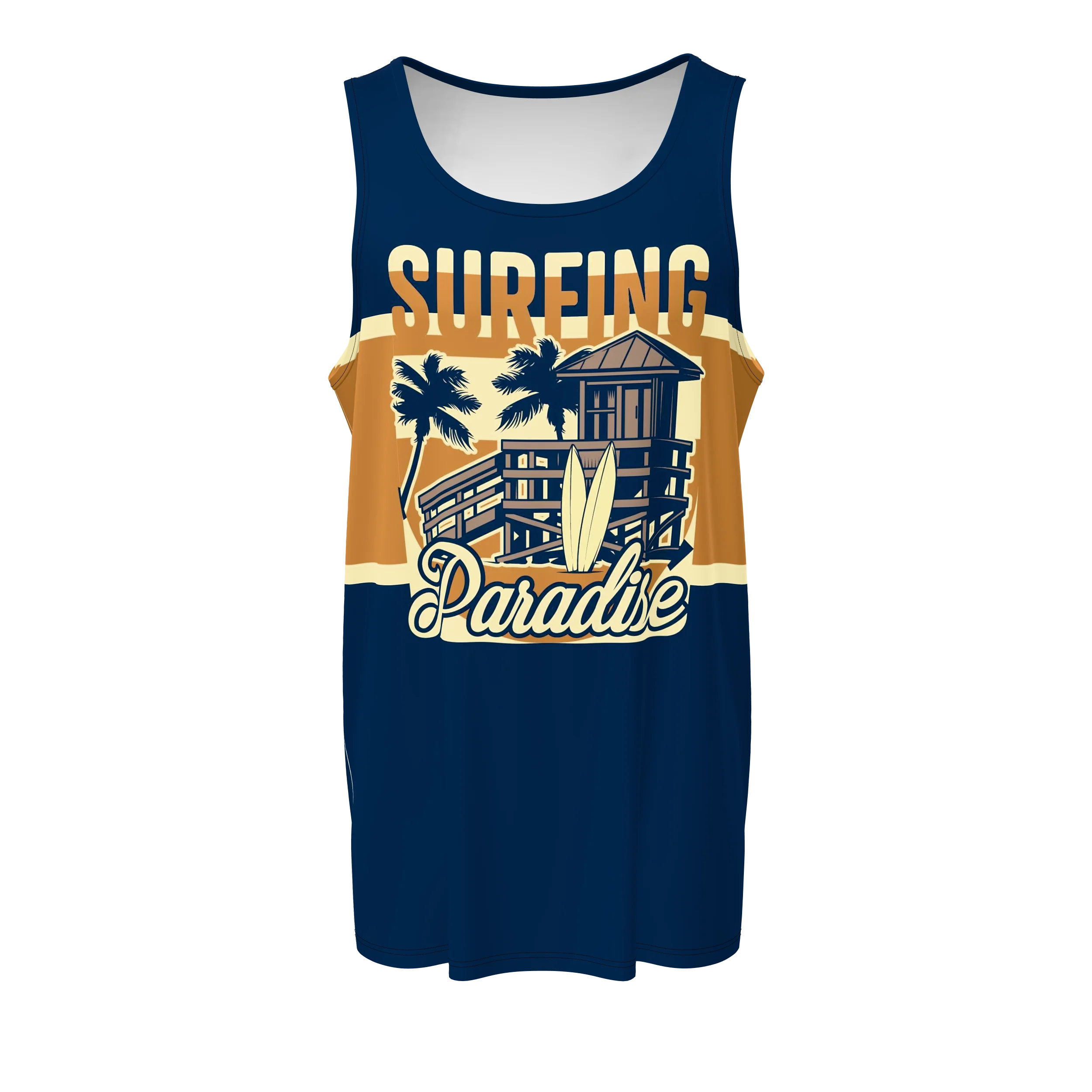 Zuniformers Men's Tank Top, front view