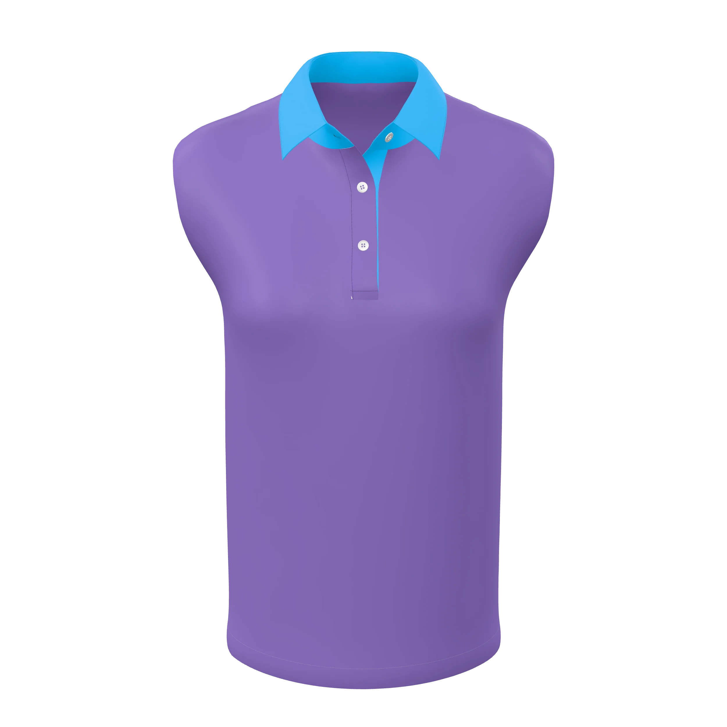 Zuniformers Premium Women's Polo Sleeveless, front view