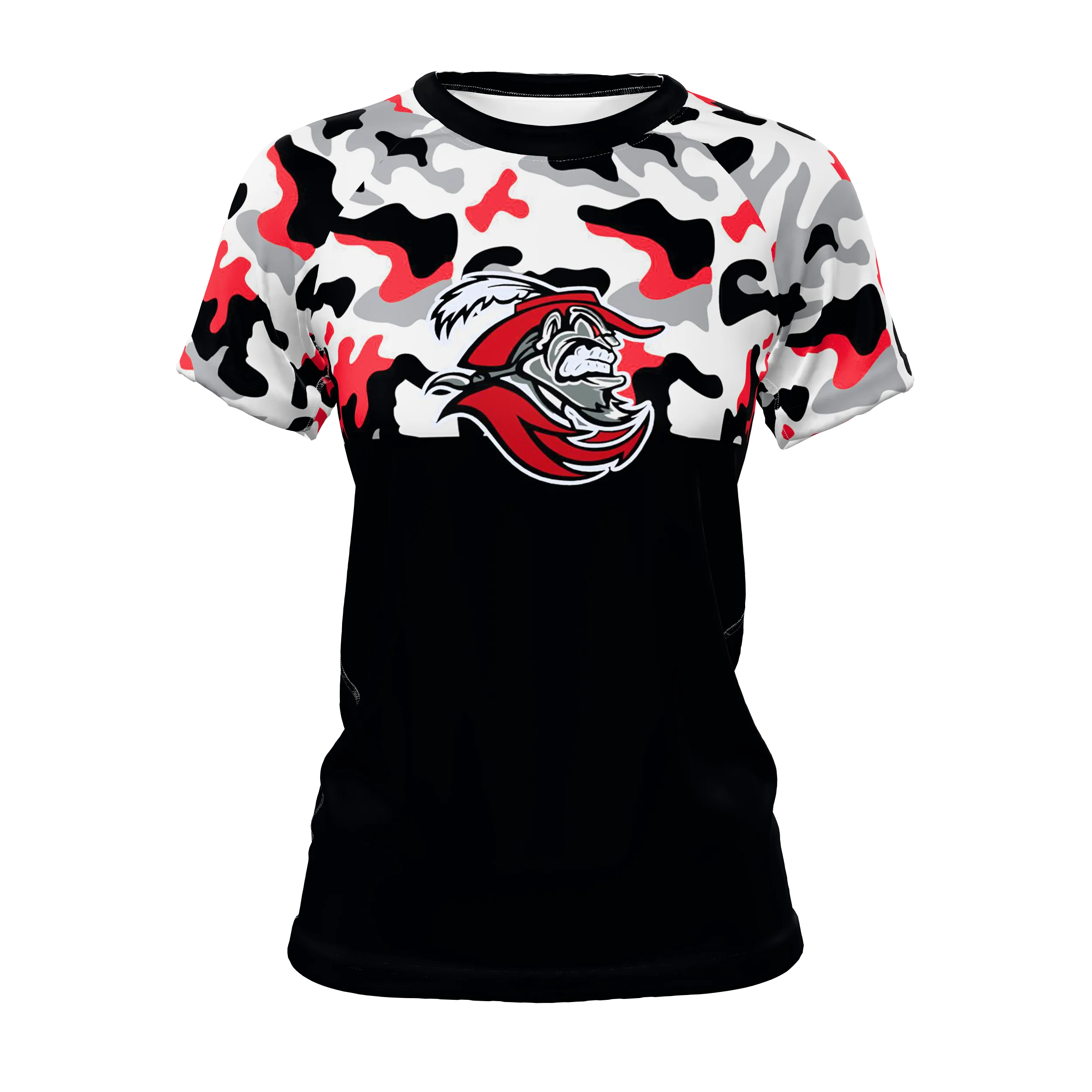 Zuniformers Women's Wrestling Top, front view
