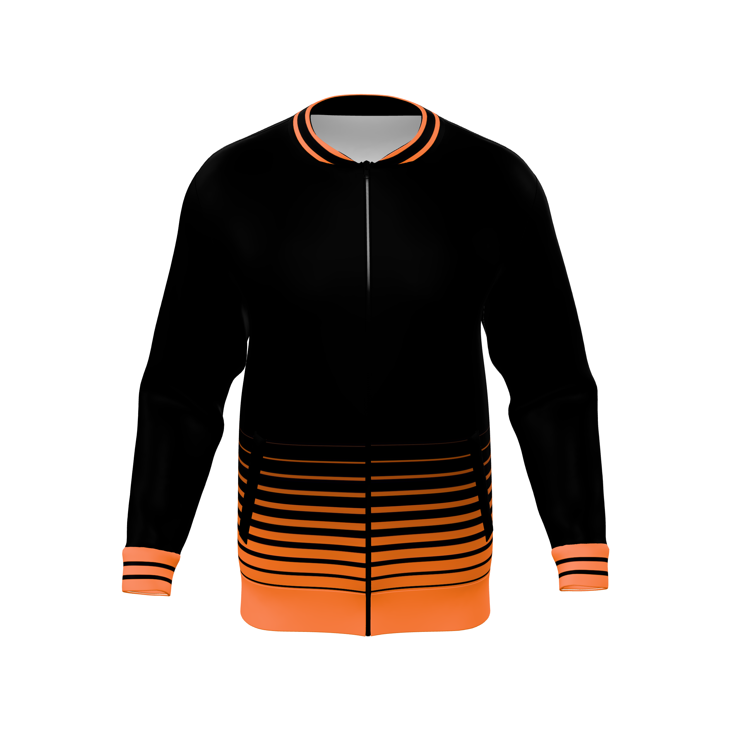 PR092 – MEN’S FULL ZIP COLLAR JACKET