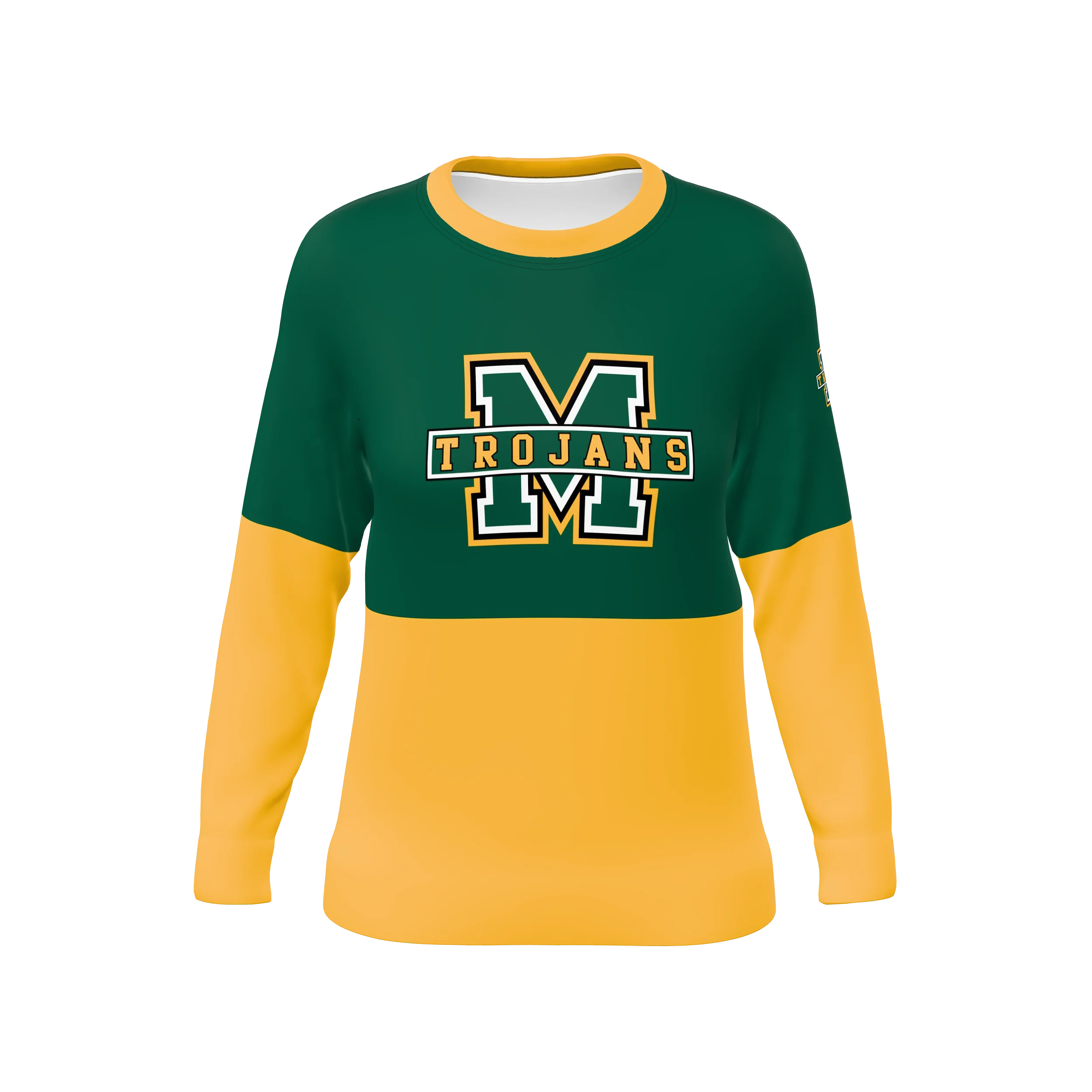 Zuniformers Women's Crew Neck Sweatshirt, front view