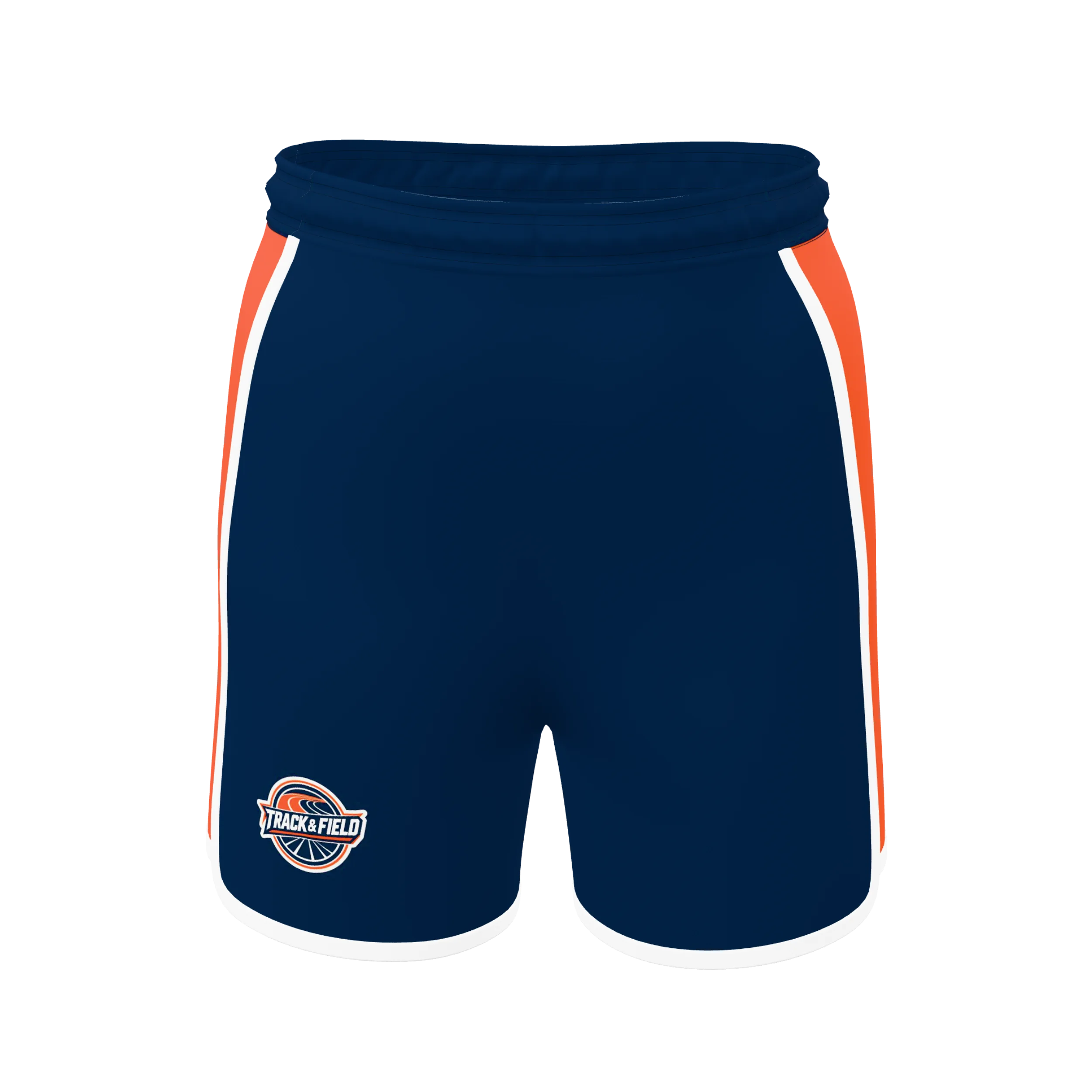 Zuniformers Women's Track & Field Sprint Shorts, front view