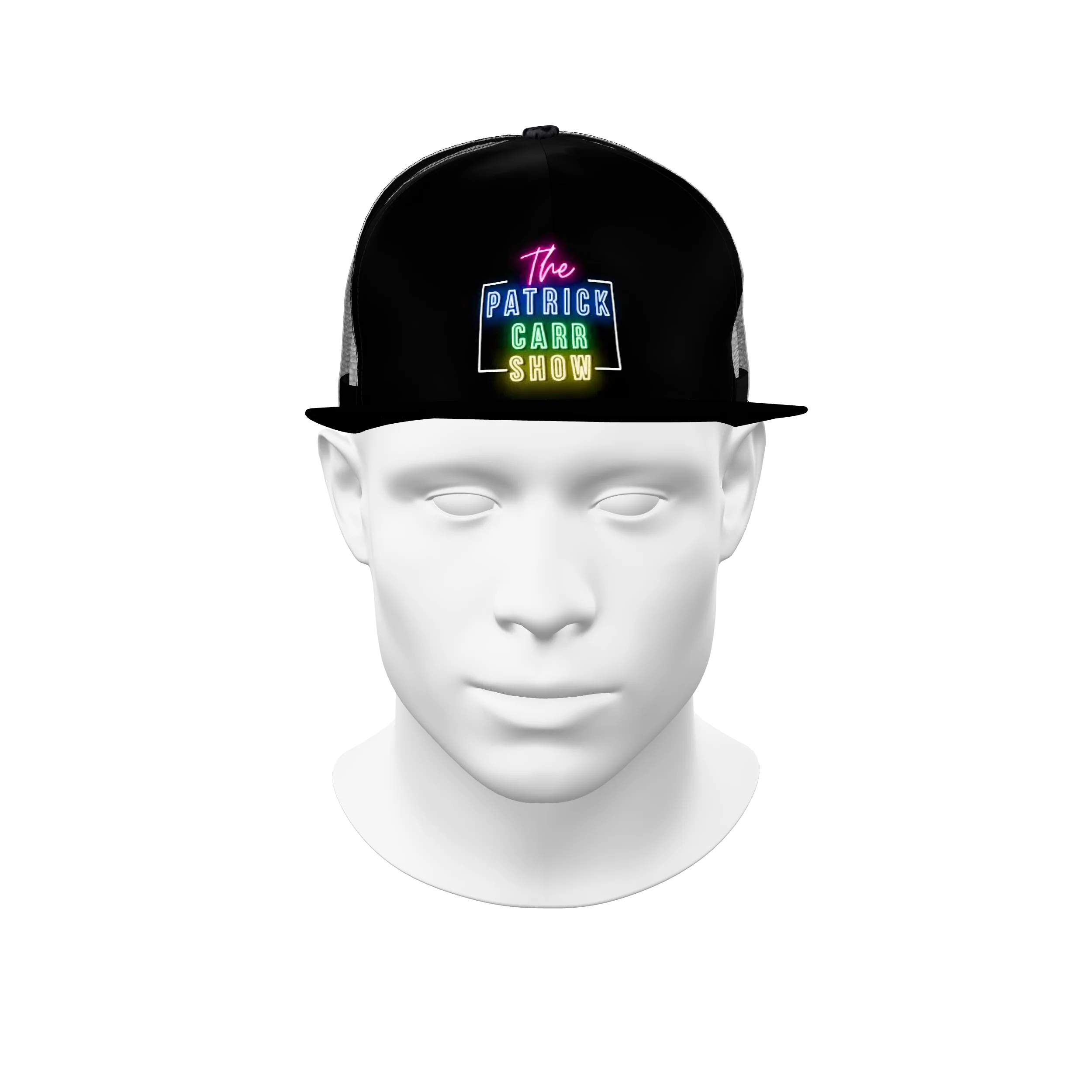 Zuniformers Flat Bill Hat Mesh Back, front view