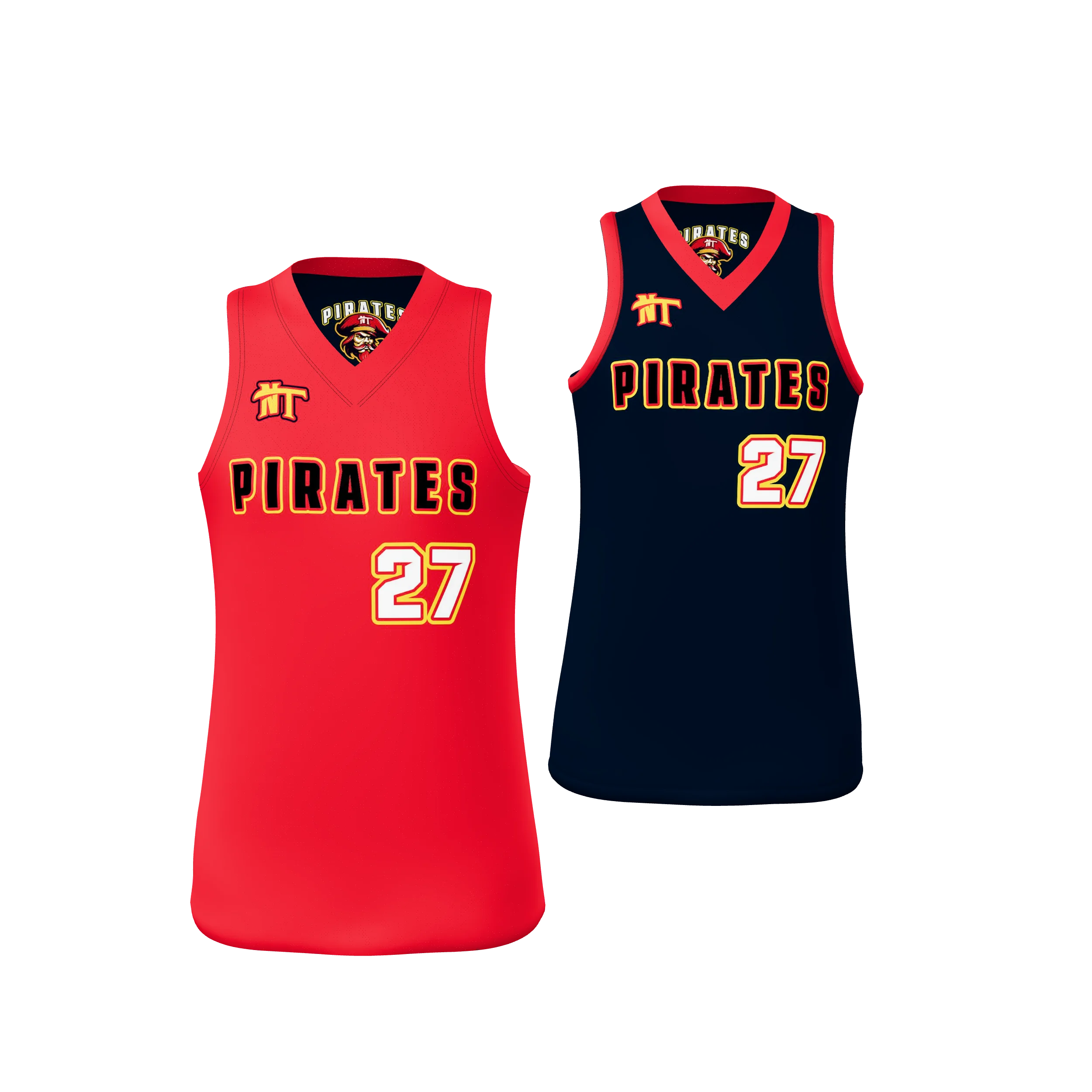 Zuniformers V-Neck Softball Jersey Sleeveless, front view