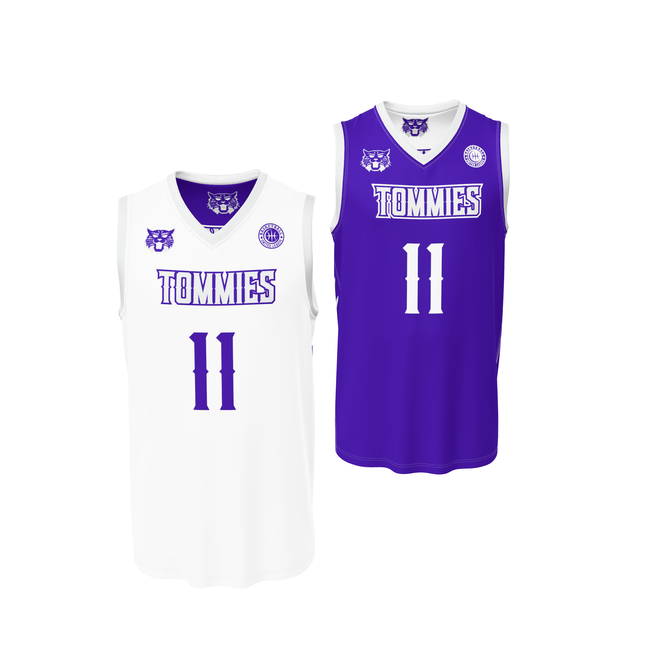 BBJ01R – MEN’S/YOUTH BASKETBALL V-NECK REVERSIBLE