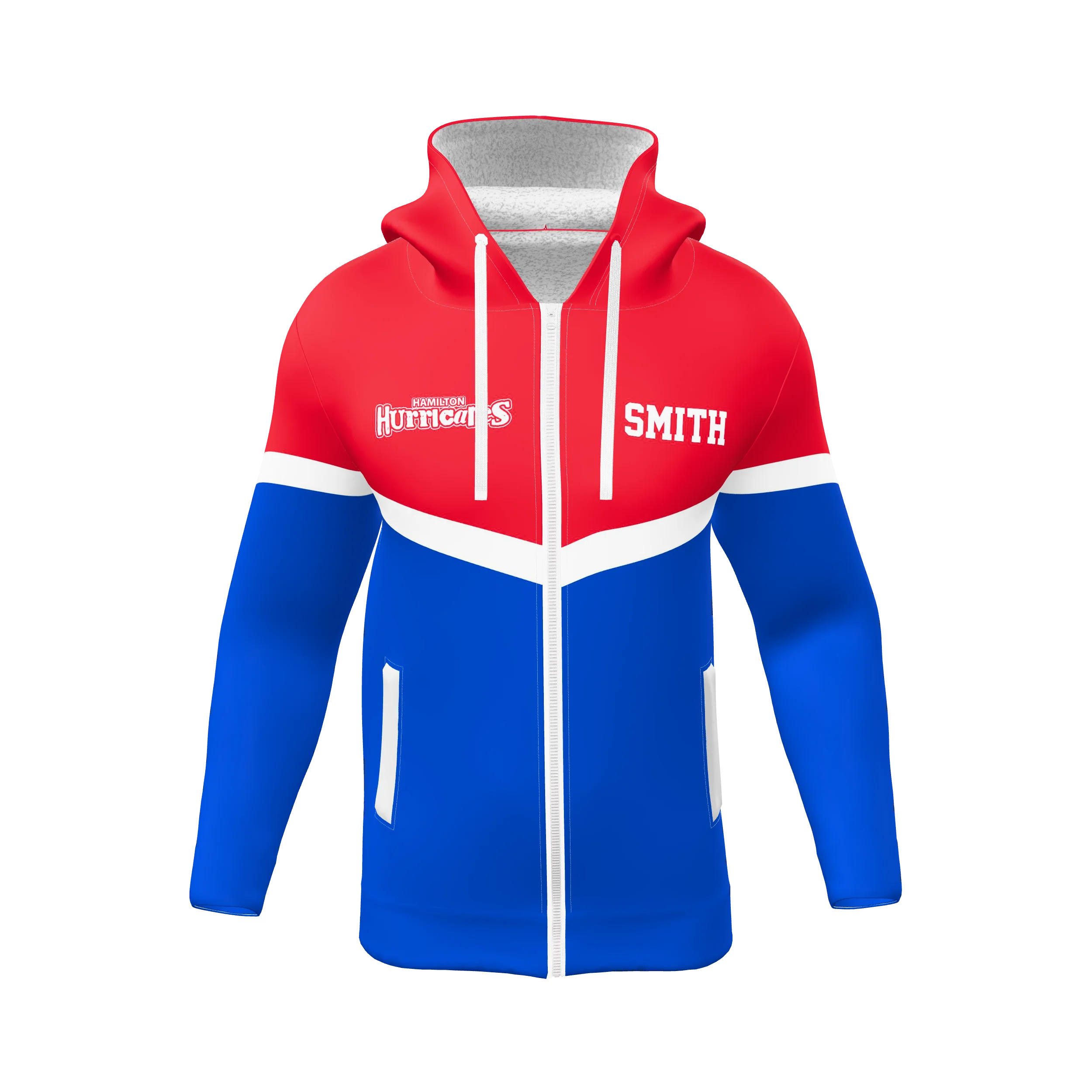 PR181 – MEN’S FULL ZIP FLEECE HOODED JACKET