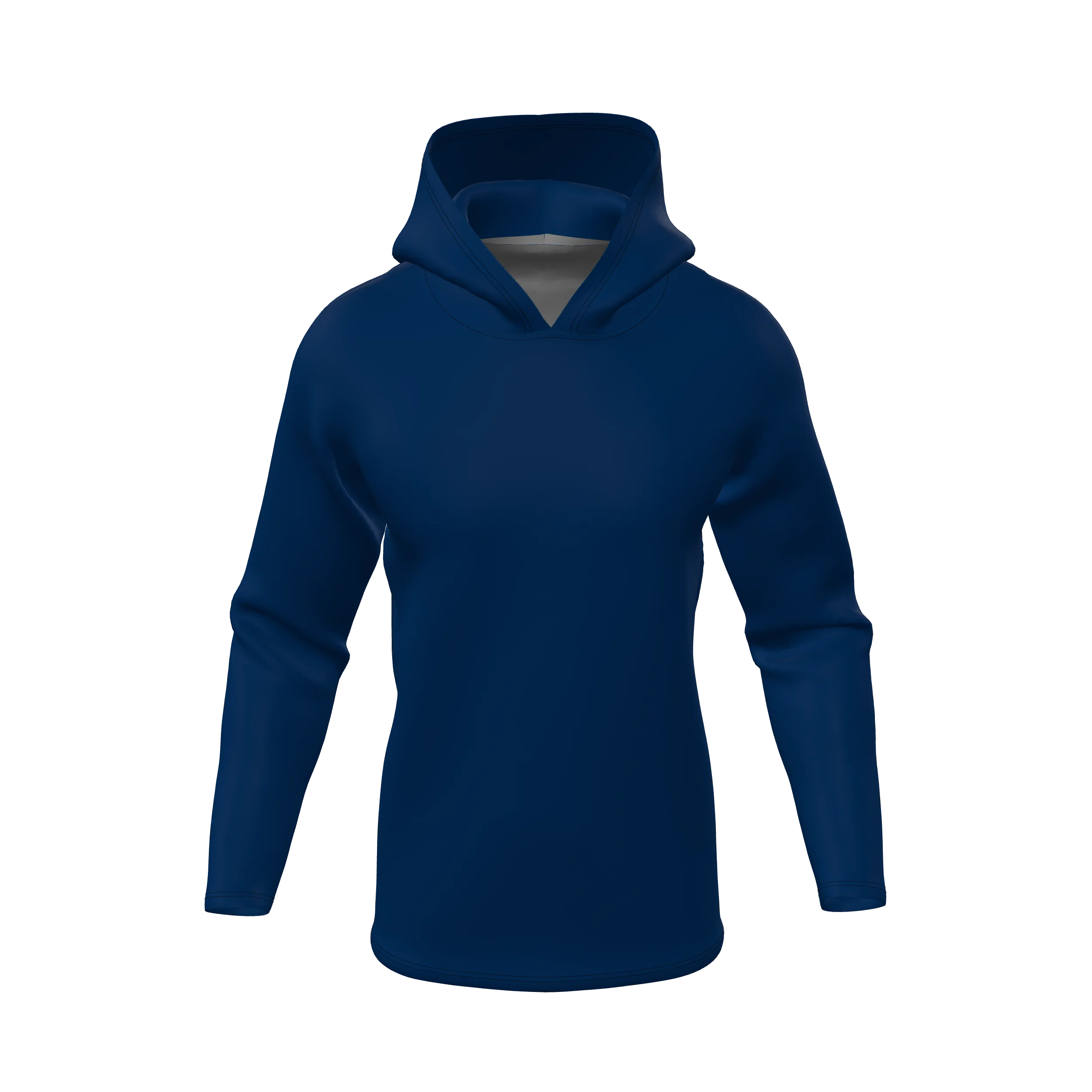 Zuniformers Men's/Youth TA Core Hooded Shirt, front view