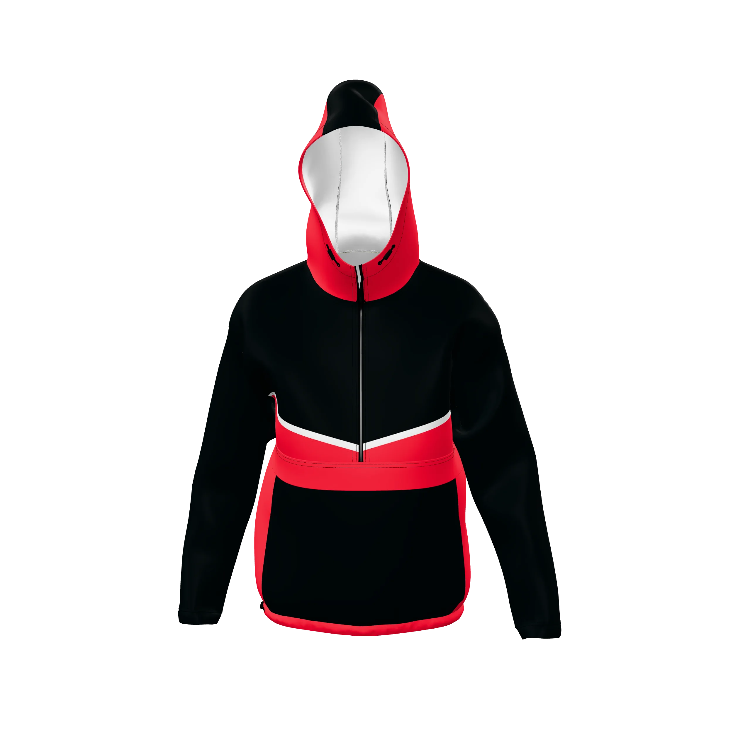 PR303 – MEN’S HALF ZIP RAIN JACKET