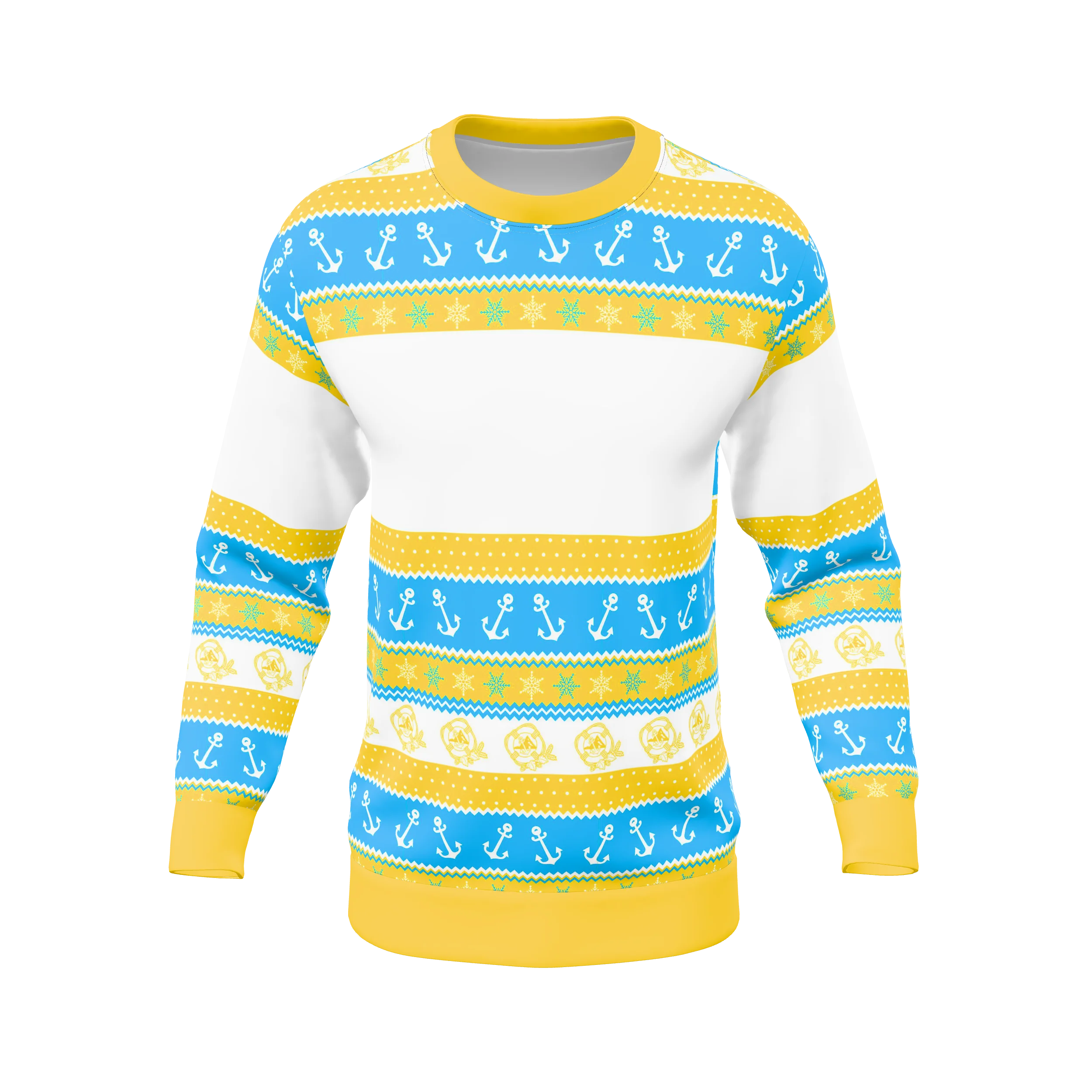 Zuniformers Men's Crew Neck, front view