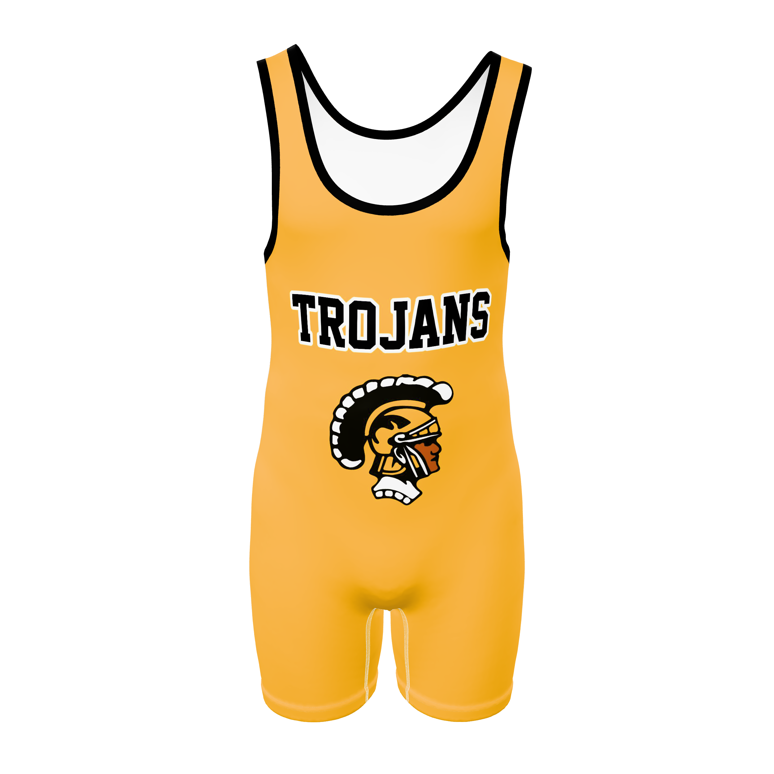 Zuniformers Men's Wrestling Singlet, front view