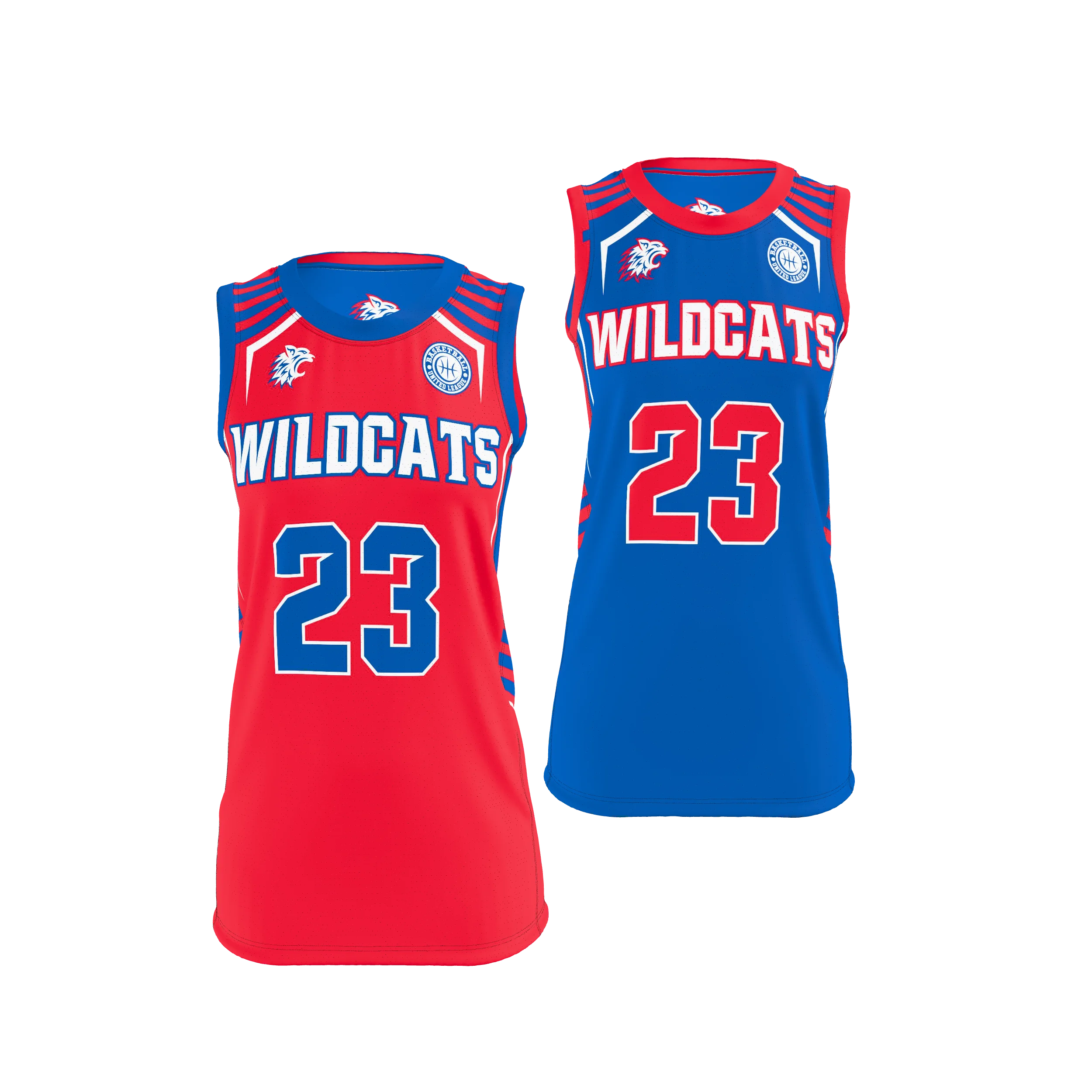 BBJ06R – WOMEN’S/GIRLS BASKETBALL REVERSIBLE ROUND NECK