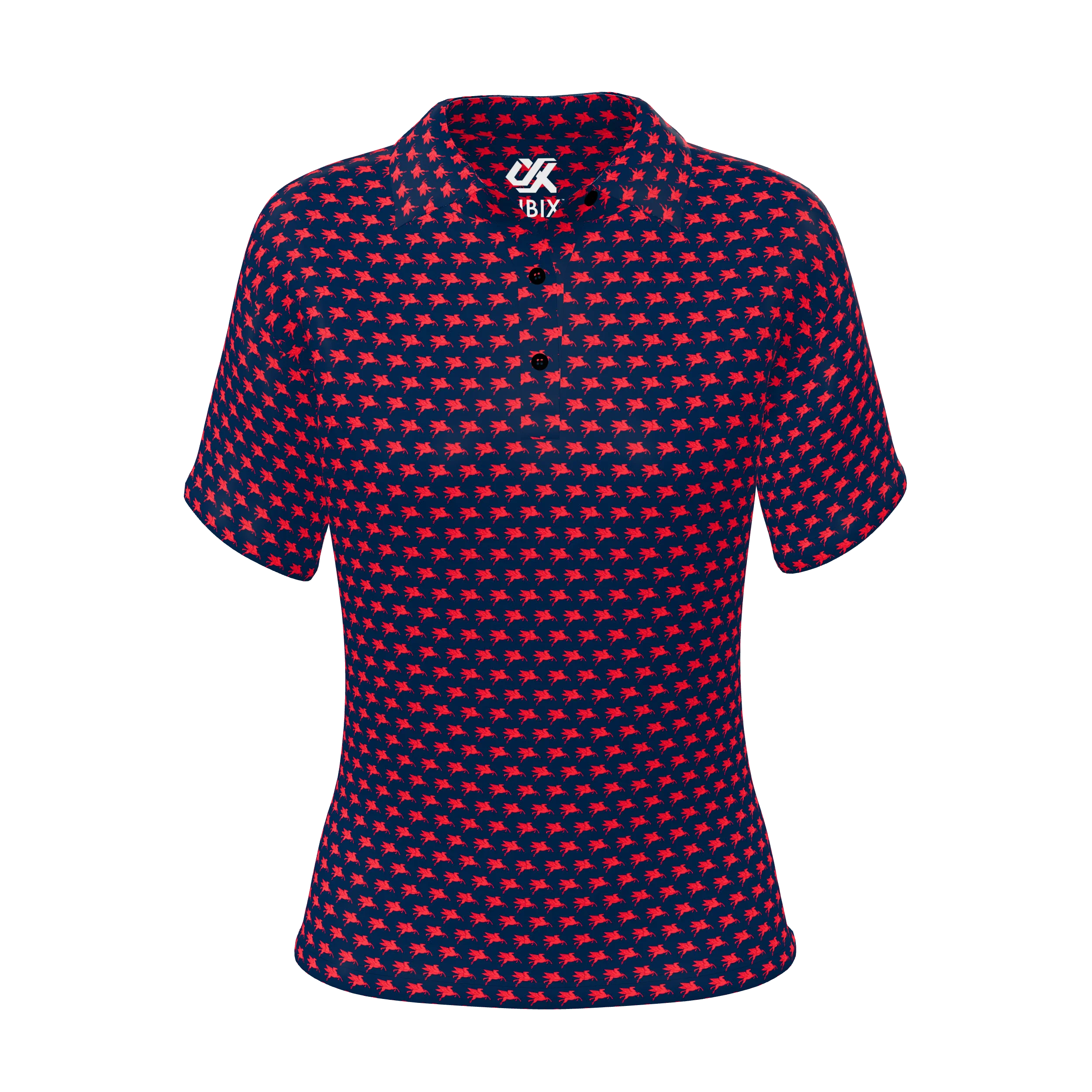 Zuniformers Polo Women's Curved Fit, front view